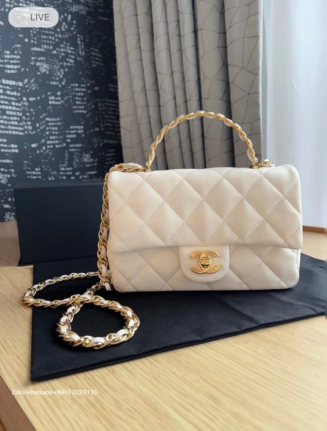 Chanel Classic Top Handle Flap