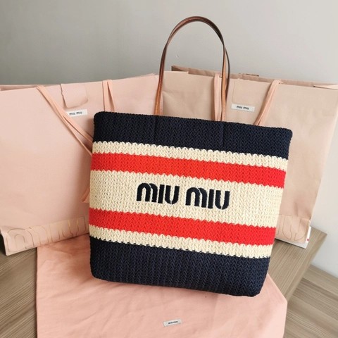미우 미우 직조 토트백 5BG228_2DO3_F075R_V_OOO 내추럴 블루 M1