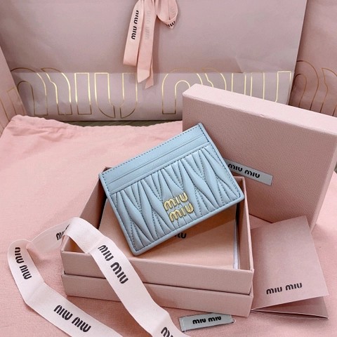 Miu Miu 마테라세 나파 가죽 카드홀더 5MC076_2FPP_F0591 콘플라워 M1
