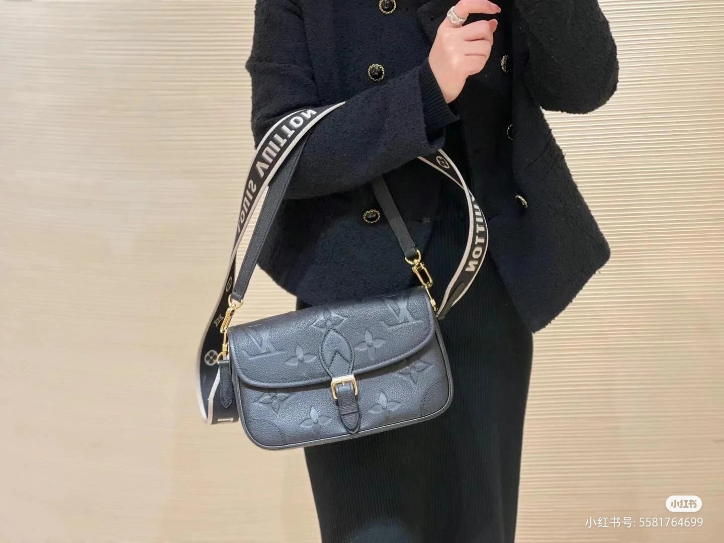 루이비통 M46386 다이앤 블랙 LV1