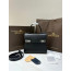 Delvaux Tempête PM, 실키 송아지 가죽 AA0612BQS099ZDO 블랙 PHW