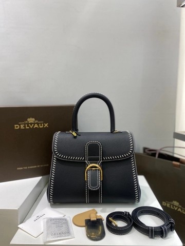 Delvaux Brillant MM 플라이휠 2021 블랙