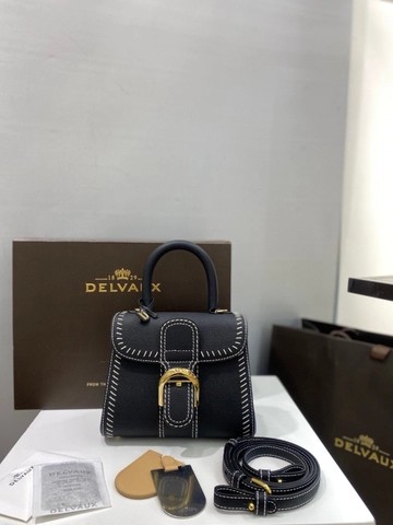 Delvaux Brillant PM 플라이휠 2021 블랙