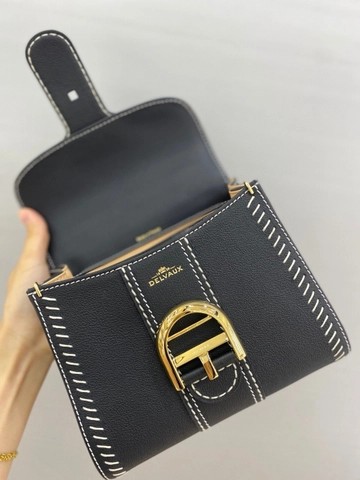 Delvaux Brillant PM 플라이휠 2021 블랙