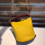 Delvaux 배터리 미니 버킷 Surpiquéen Taurillon Soft AA0607ATT0ADNDO