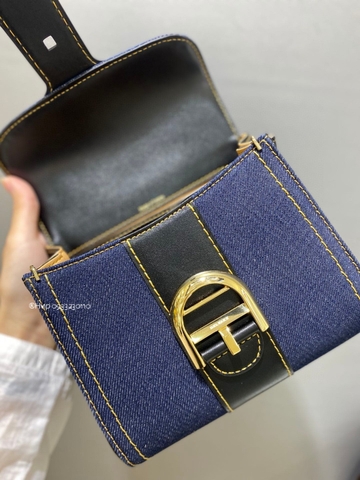 델보 브릴리앙 트렌치 오후 데님 블루