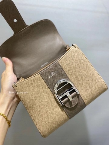 델보 브릴랑 MINI 로데오 송아지 가죽 투톤