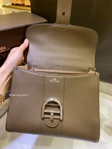 Delvaux Brillant MM 로데오 송아지 가죽 투르테렐