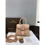 Delvaux Brillant 미니 로데오 송아지 가죽 핑크