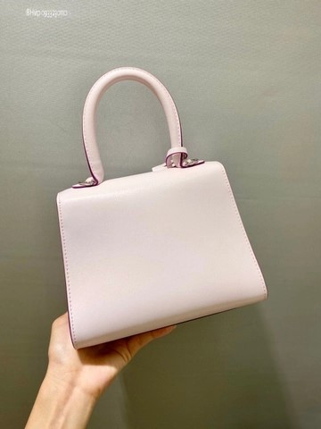 Delvaux Brillant MINI 박스 카프 핑크
