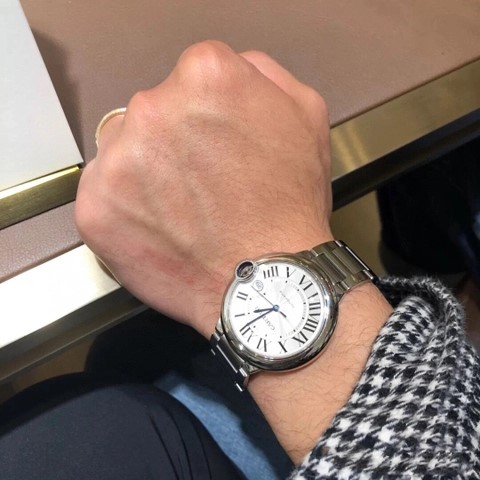 까르띠에 발롱 블루 드 W69012Z4 시계 42mm