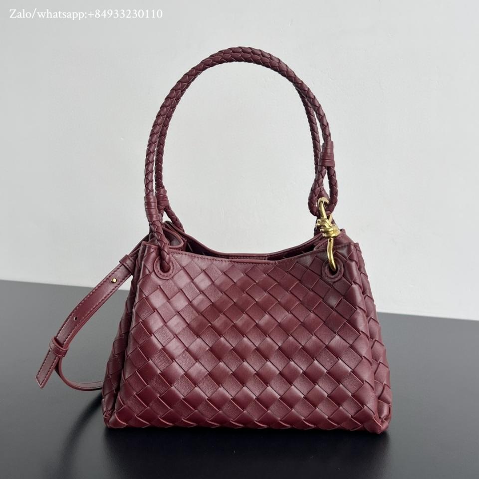 보테가 베네타 미디엄 파라슈트 레드 835921 29.5x17.5x18.5cm