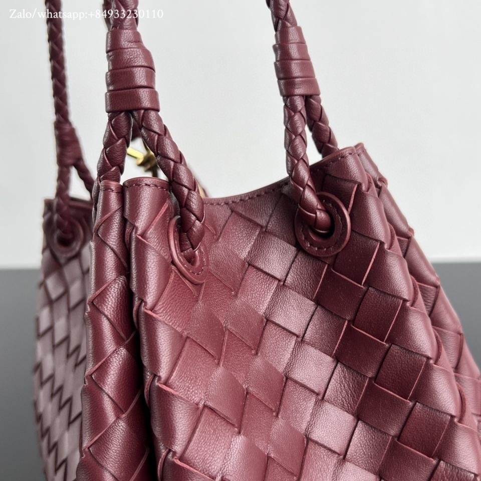 보테가 베네타 미디엄 파라슈트 레드 835921 29.5x17.5x18.5cm