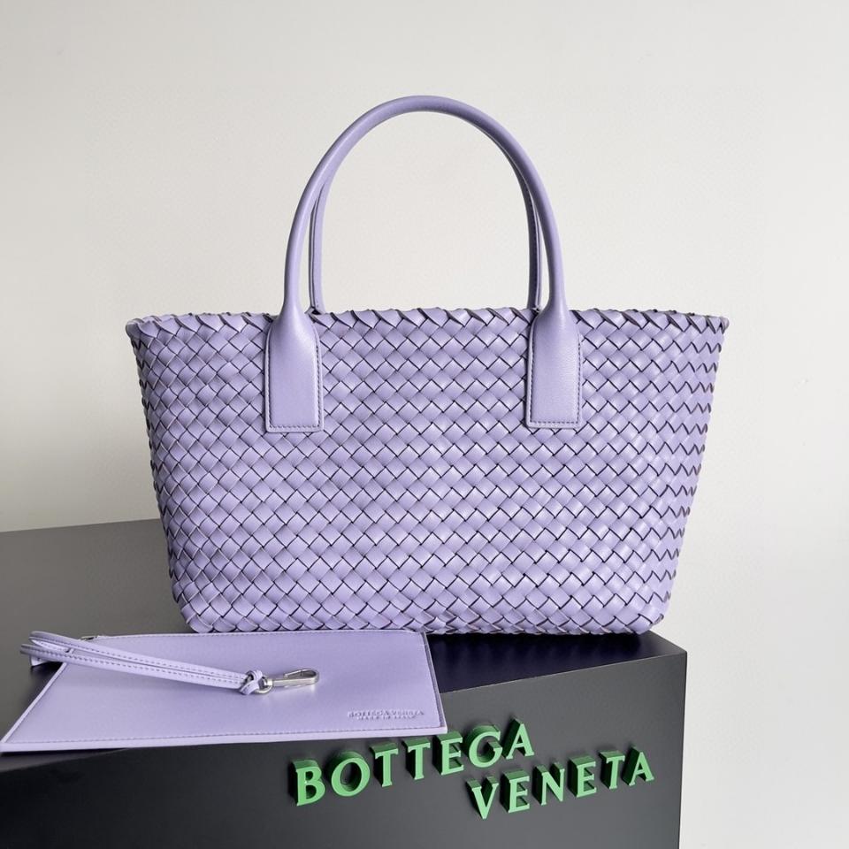 Bottega Veneta 미디엄 카바트 퍼플 608810 40x28x16cm
