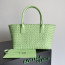 Bottega Veneta 미디엄 카바트 라이트 그린 608810 40x28x16cm
