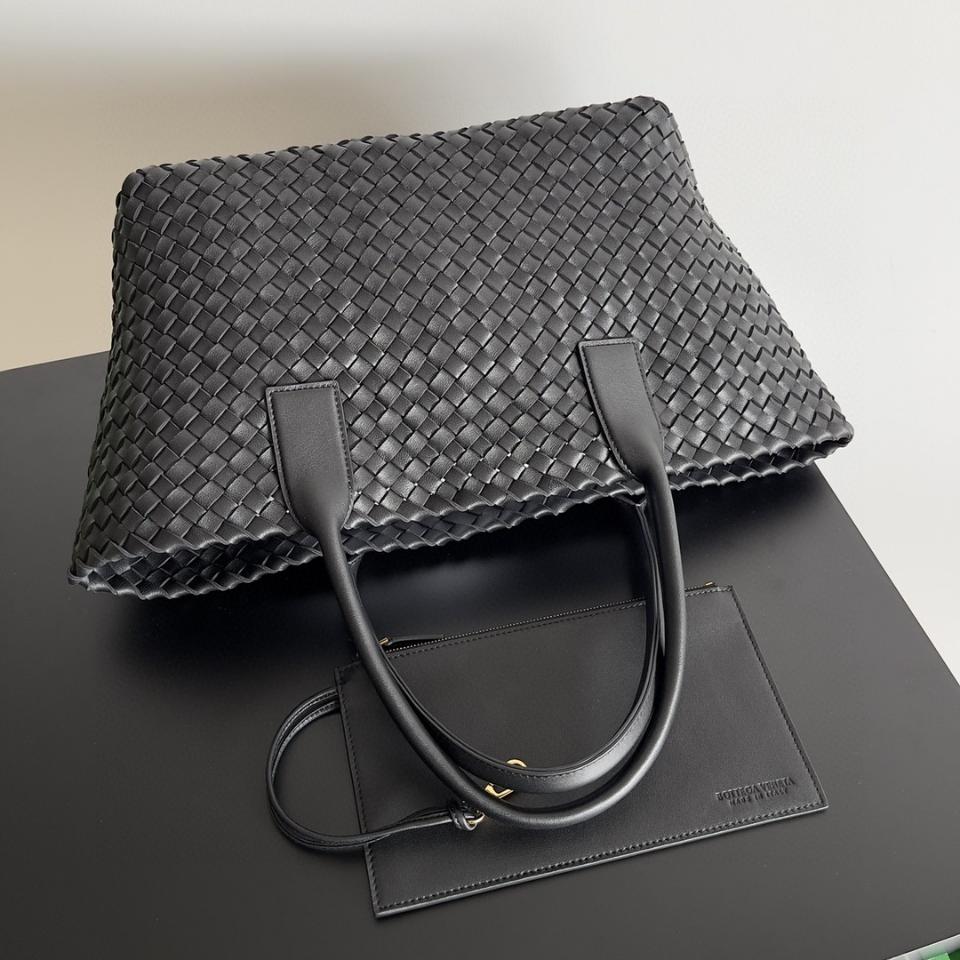 Bottega Veneta 미디엄 카바트 블랙 608810 40x28x16cm