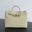 BOTTEGA VENETA 미디엄 안디아모 트래버틴 743572 32x25x11cm
