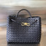 BOTTEGA VENETA 미디엄 안디아모 녹터널 743572 32x25x11cm