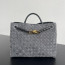 BOTTEGA VENETA 미디엄 안디아모 그래파이트 743572 32x25x11cm