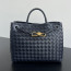 BOTTEGA VENETA 미디엄 안디아모 블랙 743572 32x25x11cm
