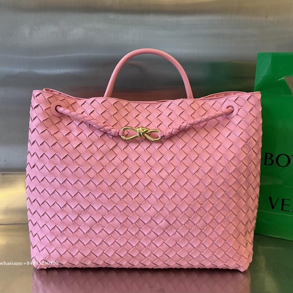 보테가베네타 라지 안디아모 핑크 743575 45*22*34 cm