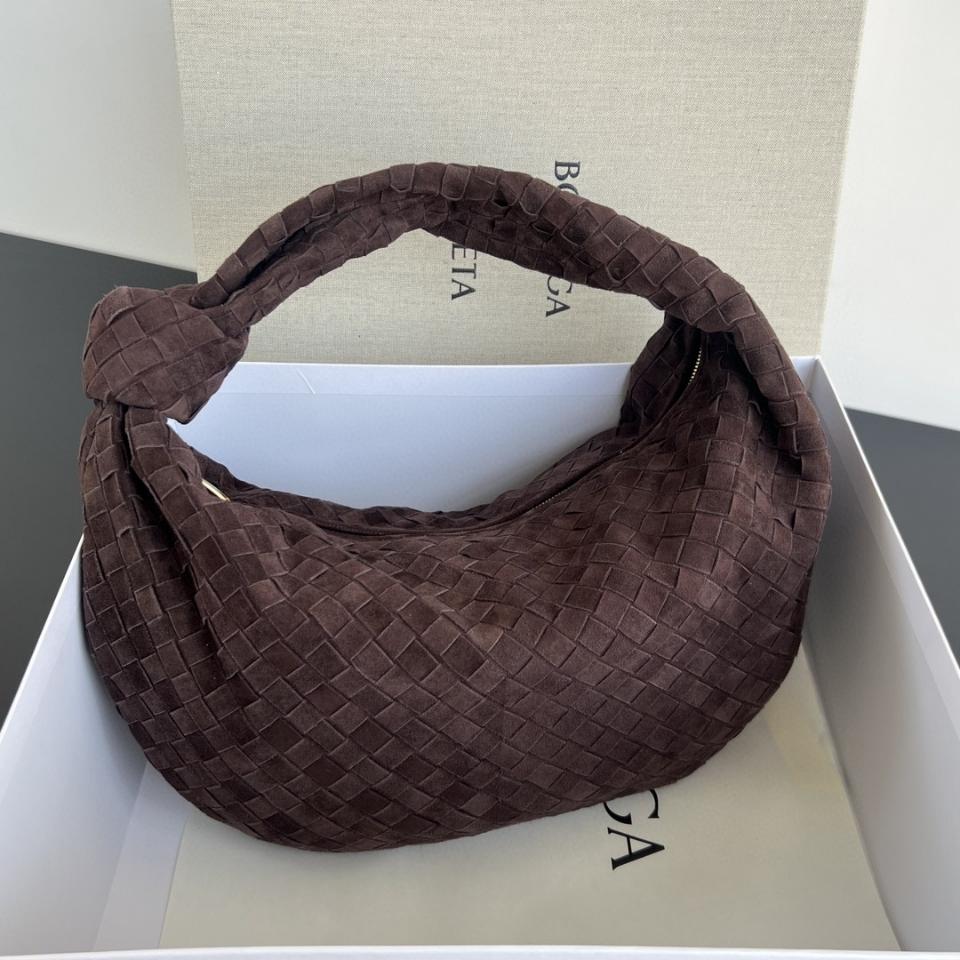 보테가 베네타 조디 다크 초콜릿 스웨이드 600261 48x40x16cm