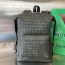 Bottega Veneta 인트레치아토 백팩 다크 카키 653118 42x30x13cm