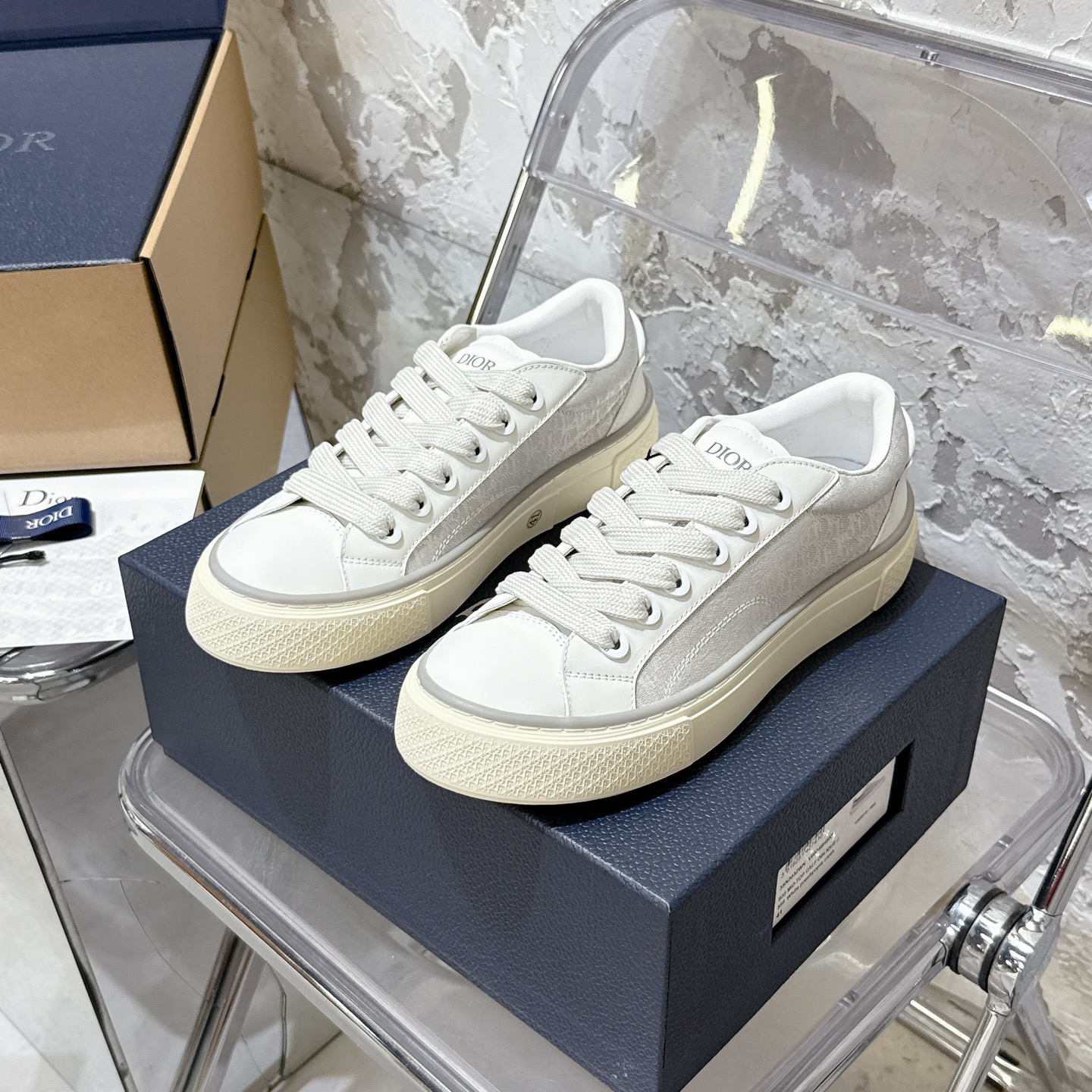 2025년 한정 B33 시리즈 Dior 캐주얼 스포츠 스니커즈