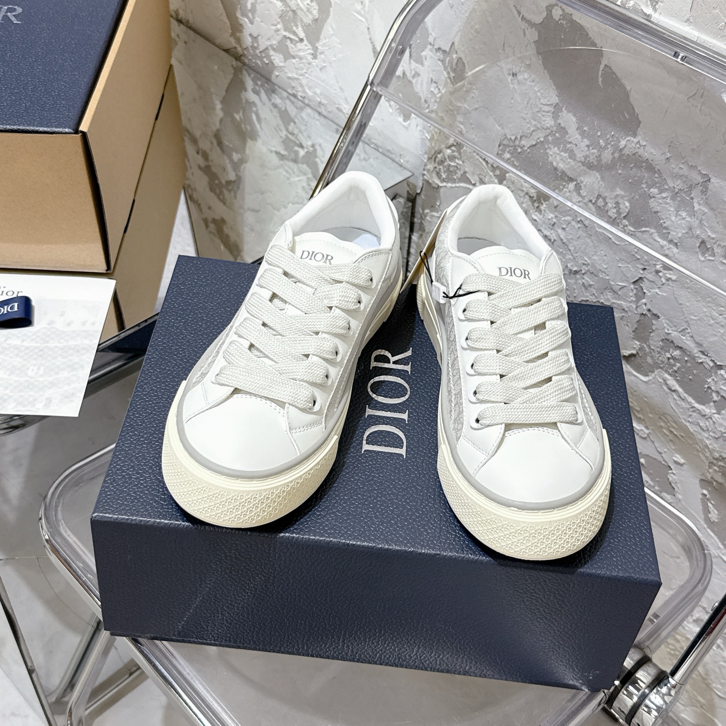2025년 한정 B33 시리즈 Dior 캐주얼 스포츠 스니커즈