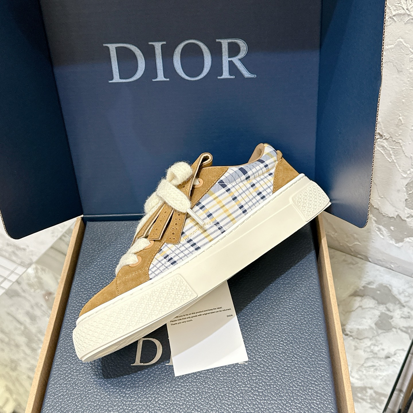 2025년 한정 B33 시리즈 Dior 캐주얼 스포츠 스니커즈