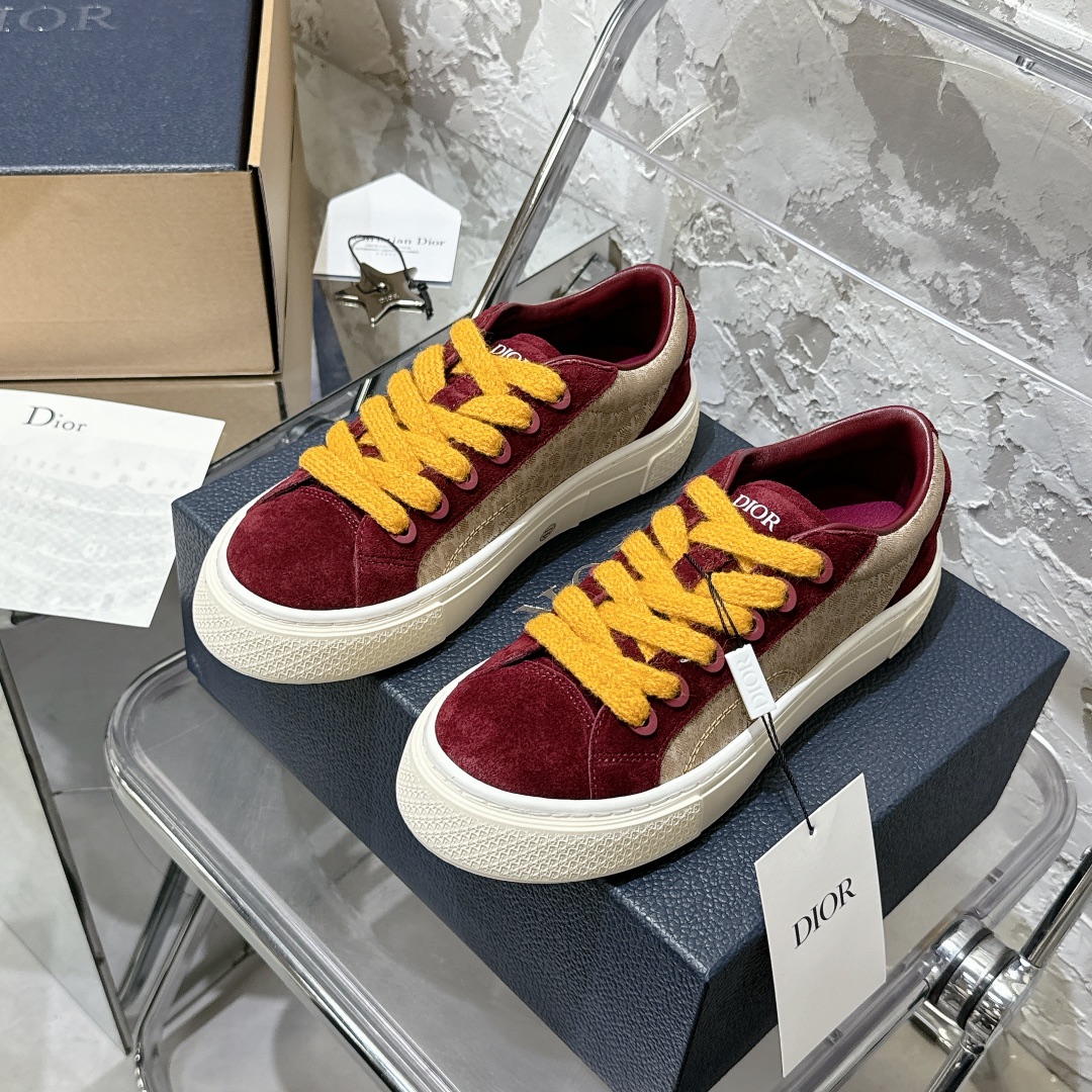2025년 한정 B33 시리즈 Dior 캐주얼 스포츠 스니커즈