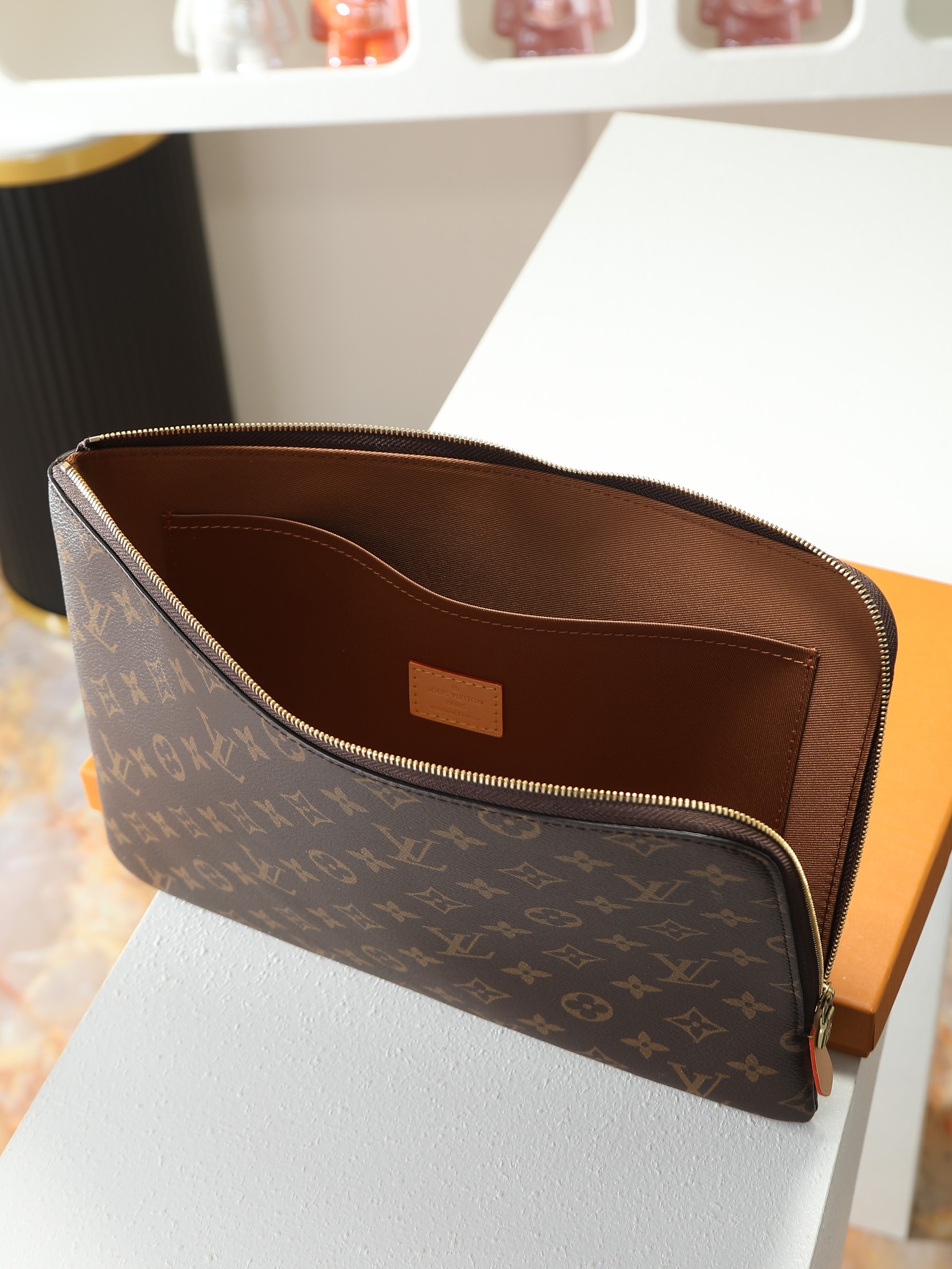 루이비통 M43442 Etui Voyage 대형 모노그램 스타일 여행용 수납 파우치  전자기기 파우치
