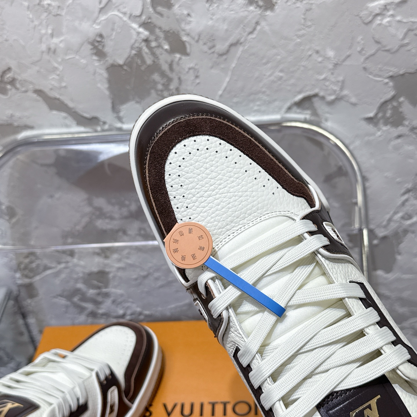 루이비통 LV Trainer 스타일 남성용 로우탑 스니커즈