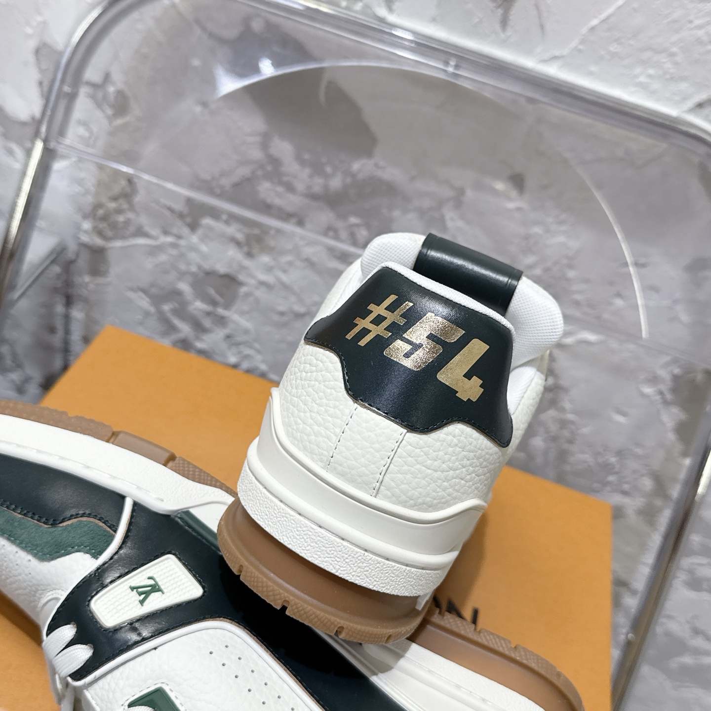 루이비통 LV Trainer 스타일 남성용 로우탑 스니커즈