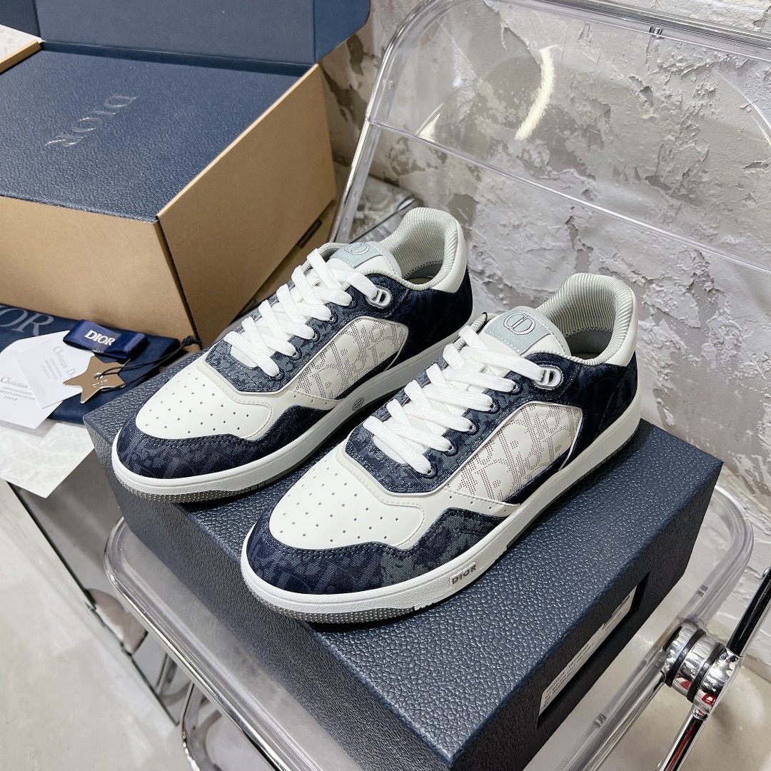 디올 B27 스타일 남성용 캐주얼 스니커즈
