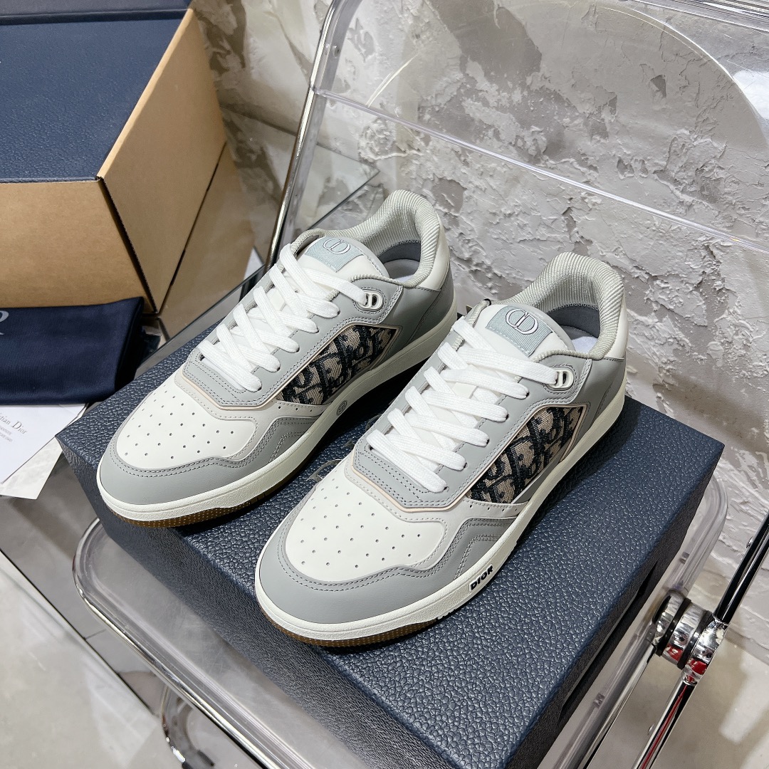 디올 B27 스타일 남성용 캐주얼 스니커즈